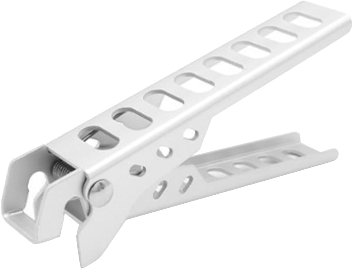 Silver Aluminum Alloy Bowl Grippers Camp Grippers Hot Pot Clip Tableware Cookware Holder Lifter Clamps for Hiking Backpacking Hot Pot Grippers Tool Tongs Grippers for Kitchen Hot Pan Grippers Hot