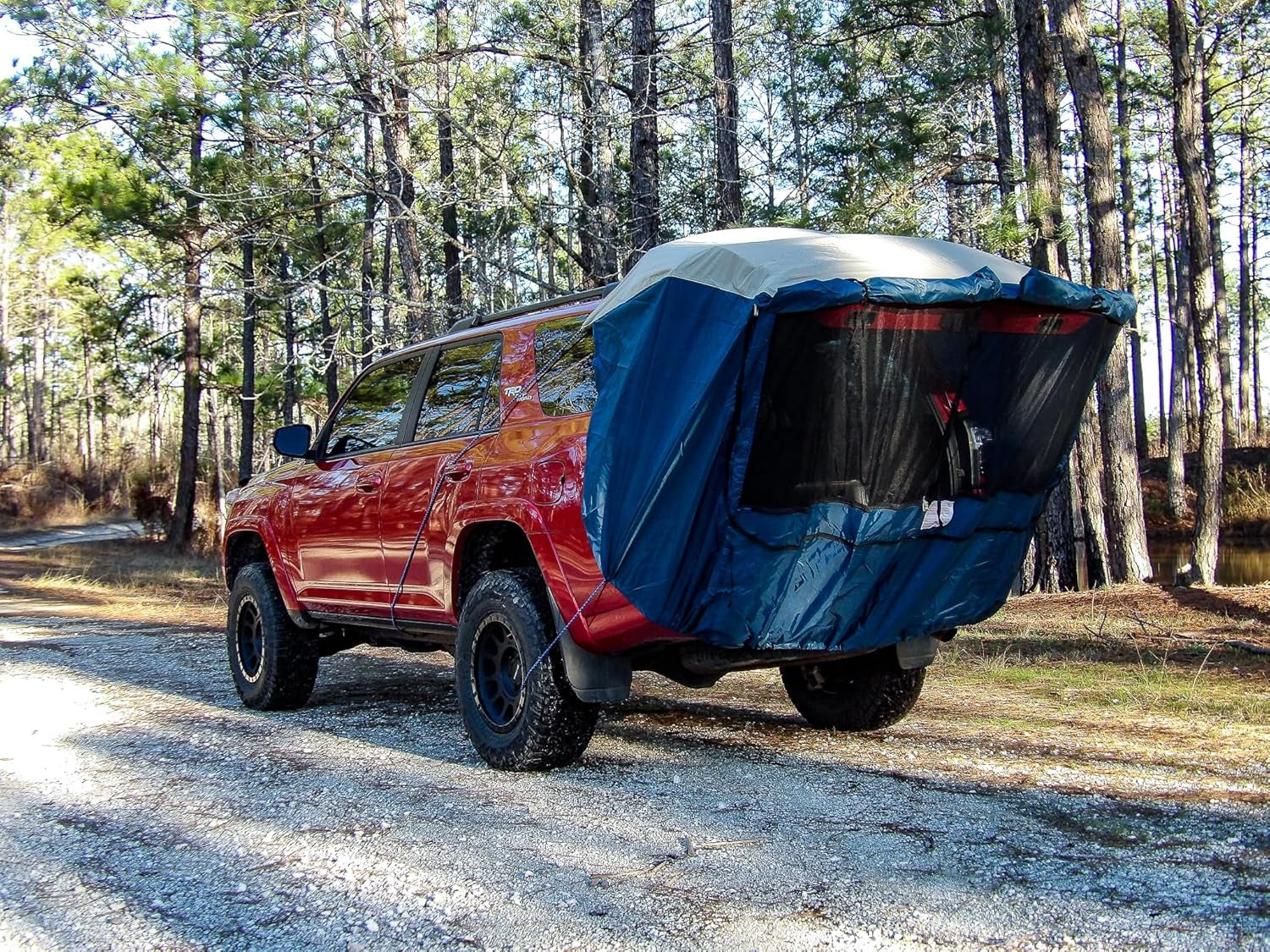 DAC Explorer 2 SUV & Minivan Tent – Universal Fit Vehicle Camping Tent for Suvs, Minivans & Wagons (Fits Honda CR-V, Toyota Highlander, Subaru Outback, Ford Explorer ) Easy Setup, Weatherproof