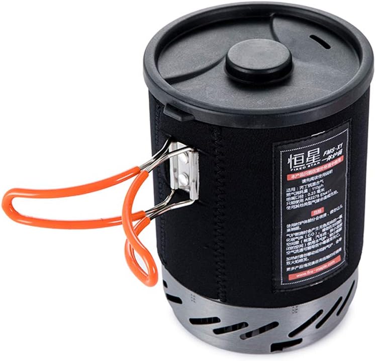 "Fixed Star 1" Backpacking and Camping Stove System | Outdoor Propane Cooking Gear | Portable Pot/Jet Burner Set | Ideal for Hiking, Trekking, Fishing, Hunting Trips and Emergency Use