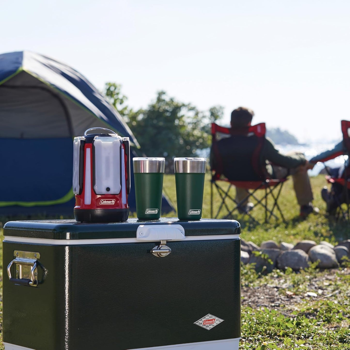 Sundome Camping Tent with Rainfly, 2/3/4/6 Person Tent Sets up in 10 Mins, Weatherproof Shelter for Camping, Festivals, Backyard, Sleepovers, & More