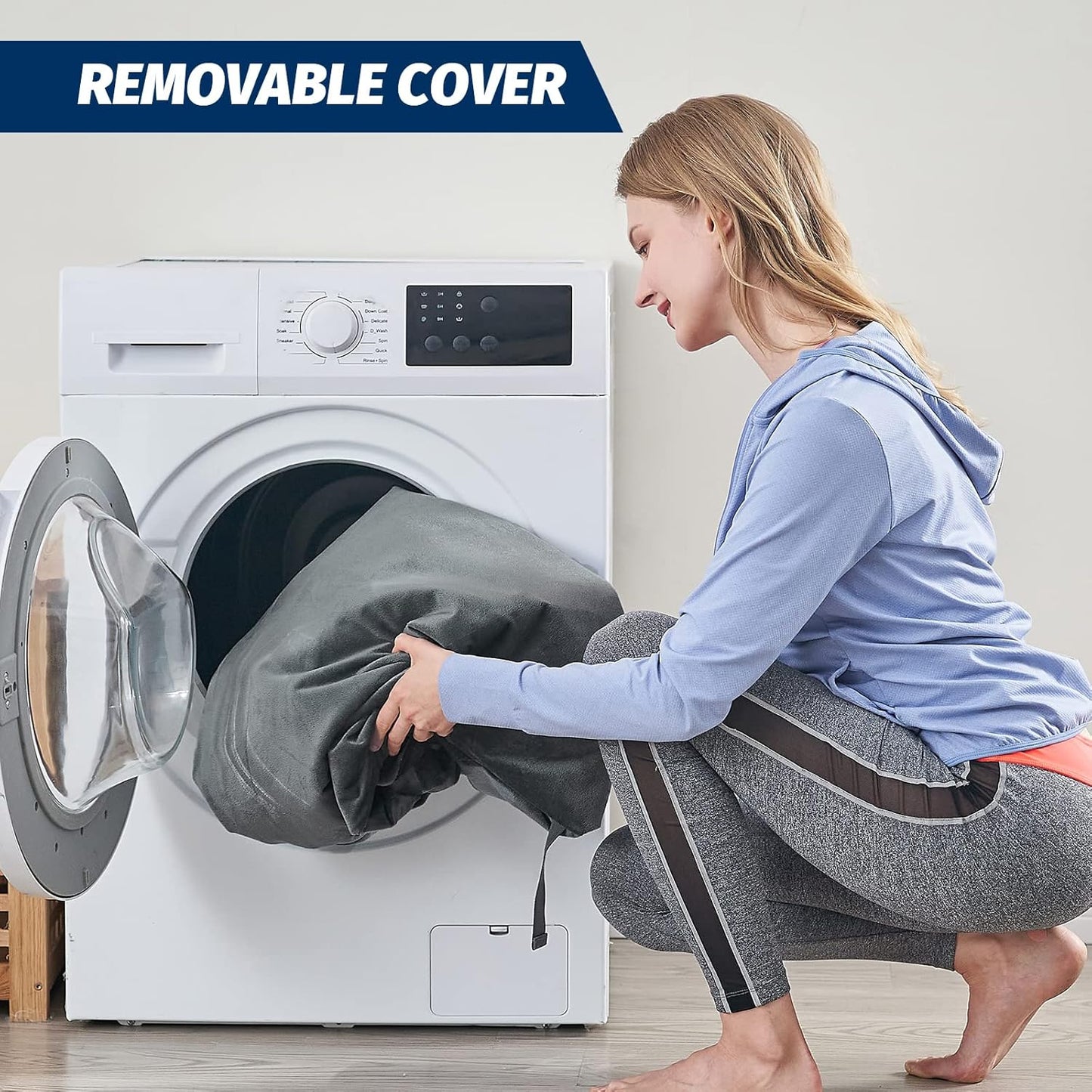 Memory Foam Camping Mattress Pad, Certipur-Us Sleeping Mat, Portable Roll up Mattress for Adults, Camping Bed Pads for Sleepover, Car Bed with Travel Bag