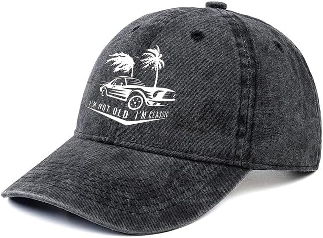 Cute Dog Mom Hat Adjustable Baseball Cap for Women Plain Unconstructed Washed Mother Ball Cap Vintage Distressed