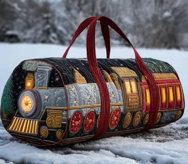 Quilted Outdoor Camping Travel Bag – Sport, Hiking, Beach & Training Tote, Personalized Custom Handbag