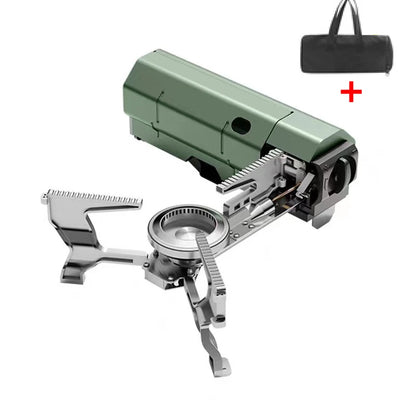 TARKA Camping Cassette Stove Outdoor Folding Gas Burner 2600w Fire Furnace Kitchen Cookware Suitable For Toursit Hiking Picnic